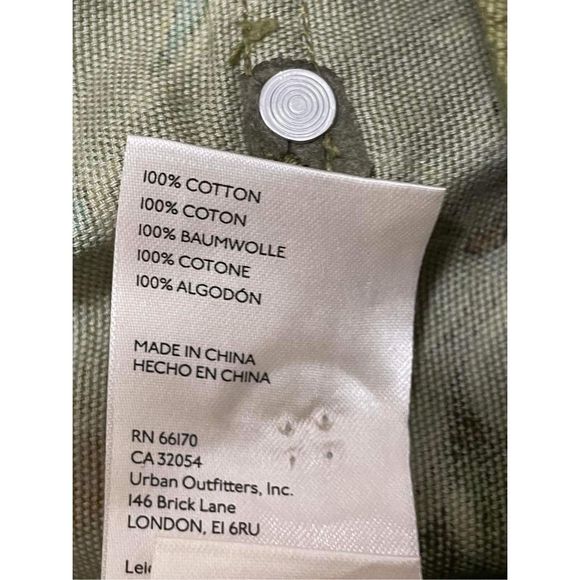 Anthropologie Women's Boho Floral Print Cargo Pants Size 16 - Picture 3 of 4